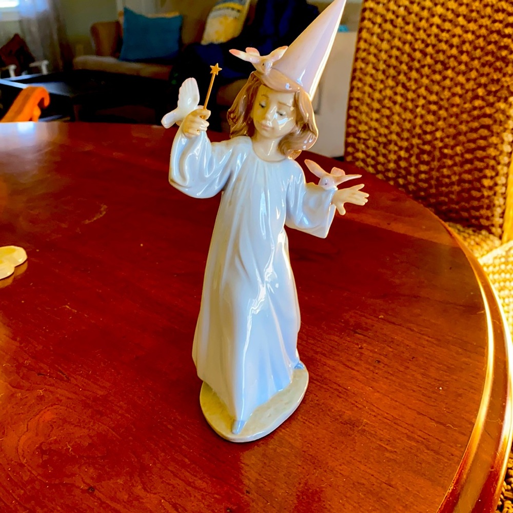 Lladro fairy figurine. Used but in perfect condition. $60 or best offer.